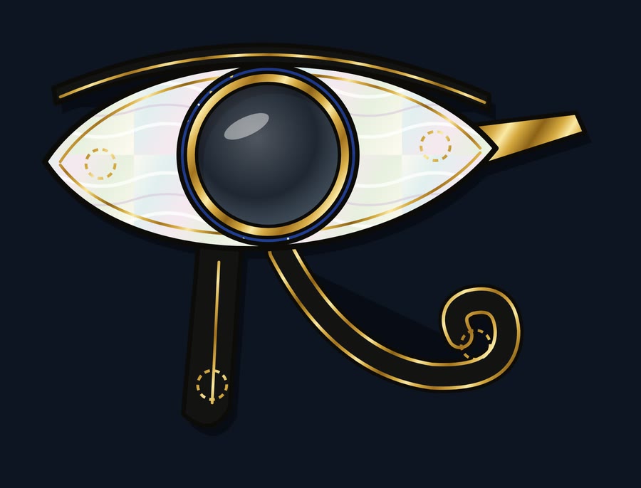 The Wedjat planchette
