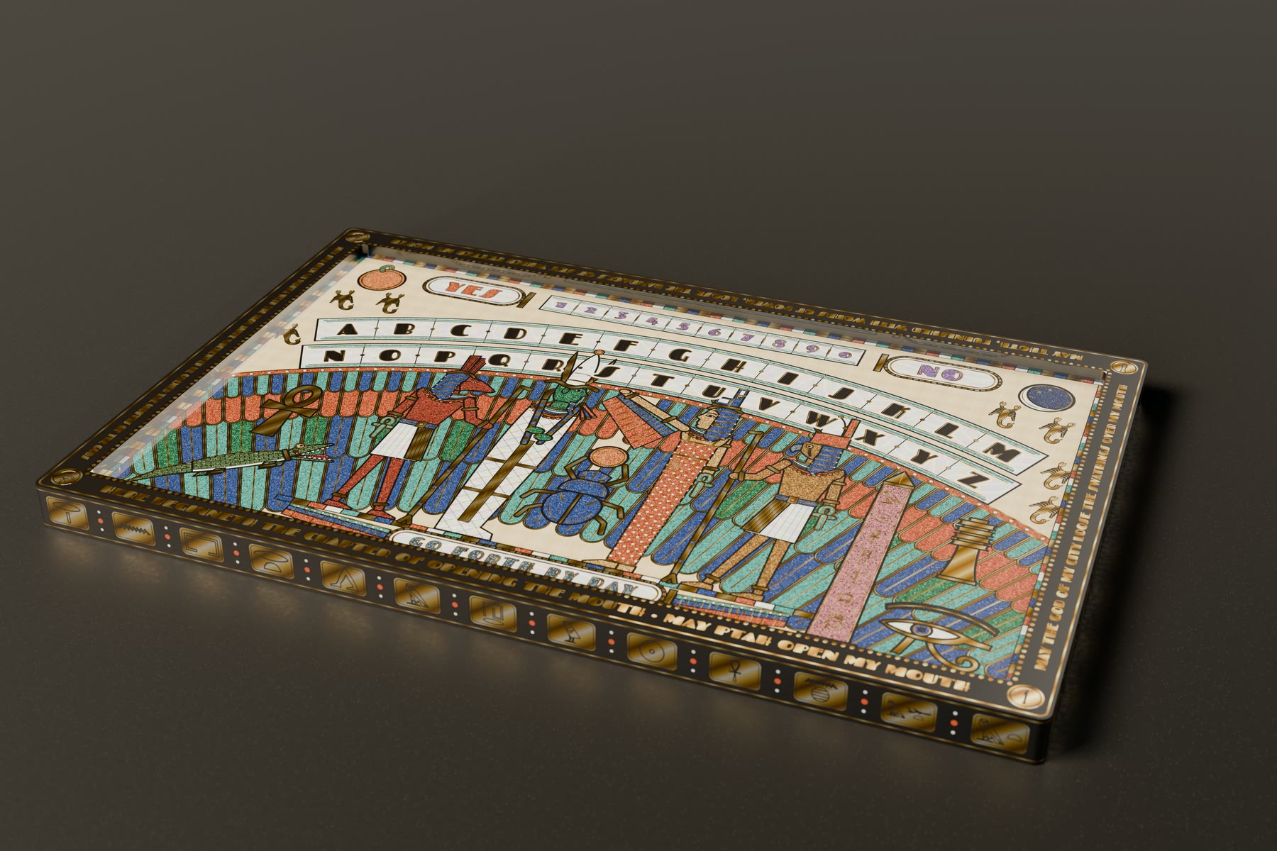 The Wings of Isis: The board