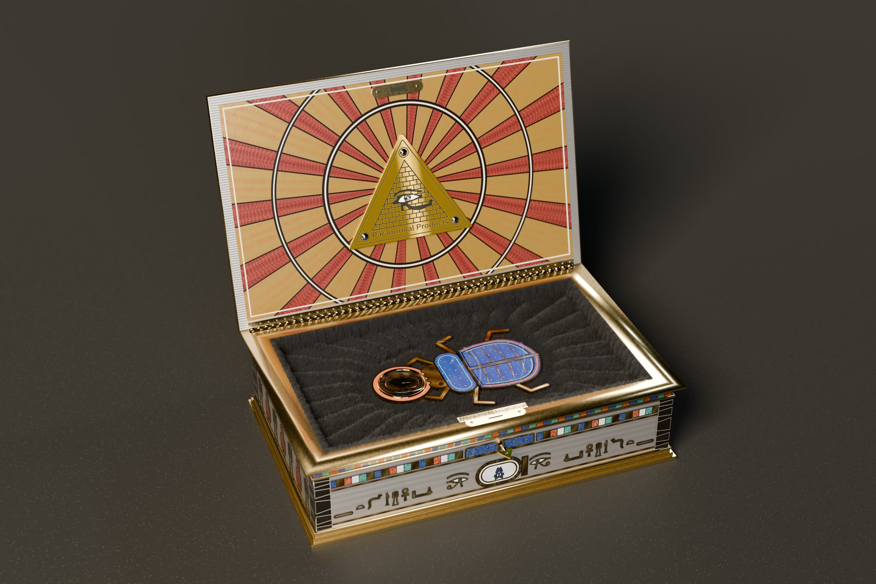 The Scarab: In its case